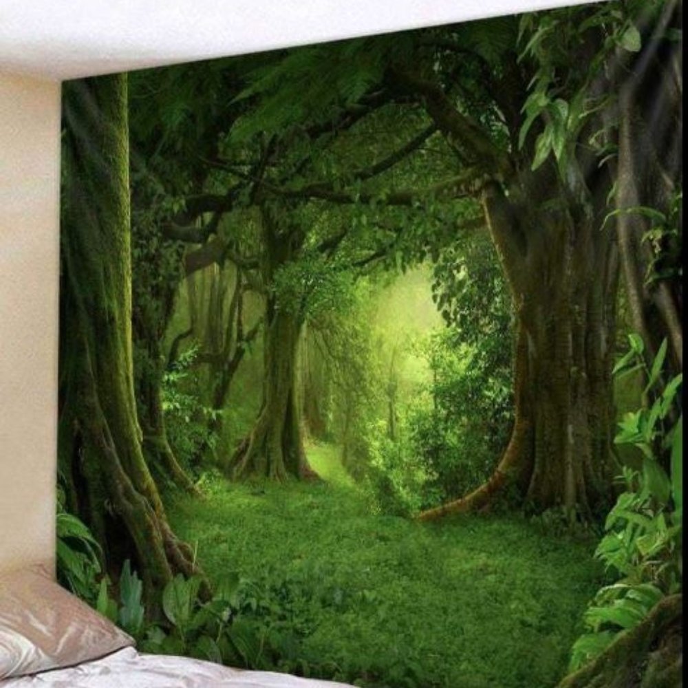 Beautiful Dreamy Forest Tapestry